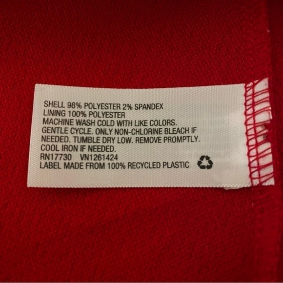 Wild Fable Women's Red Square Neck Strappy Knit Skater Mini Dress Plus Size 2X - Picture 9 of 9